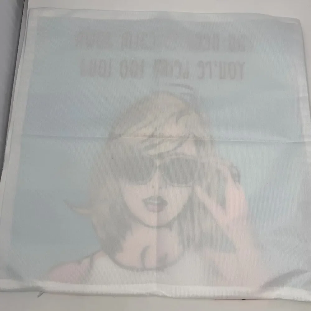 Taylor Swift Pillowcase, Makeup Bag, Stickers and Standees